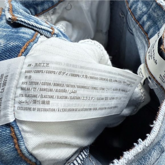 Abercrombie & Fitch The Ankle Straight Ultra High Rise Curve Love Jeans 26 2 S - Picture 9 of 15